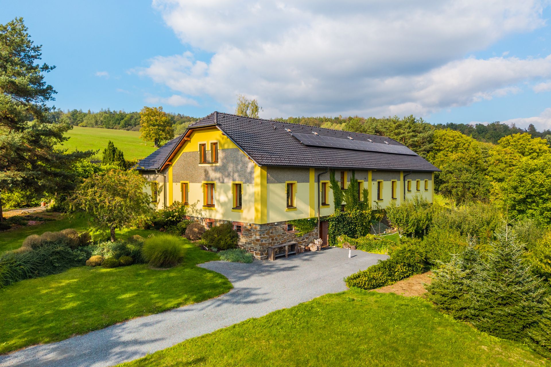 Venkovský dům po rekonstrukci